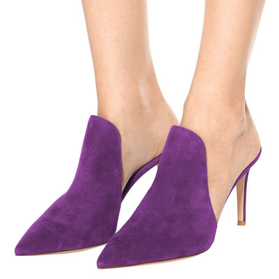Tacones Altos Stiletto Punta Fina - Diseño Europeo y Americano para Pasarela - Image 9