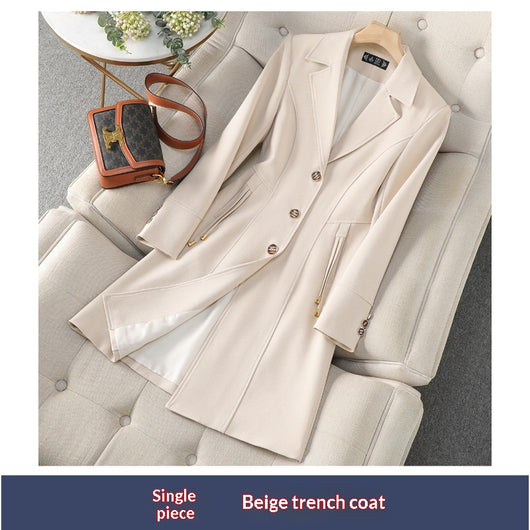 Gabardina Elegante para Mujer - Estilo Clásico y Sofisticado - Image 9