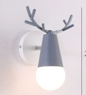 Lámpara de Pared Nórdica con Astas - Diseño Moderno Macaron para Pasillos - Image 11