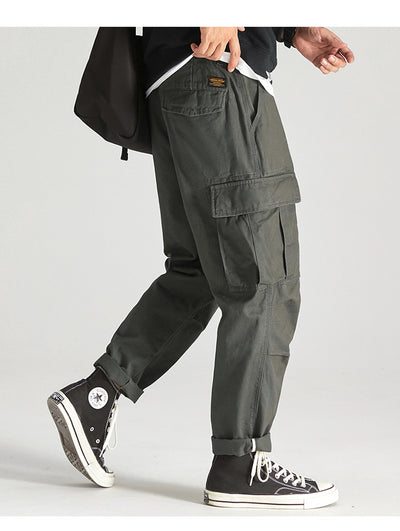 Overol Holgado Casual para Hombre con Bolsillos Amplios - Image 23