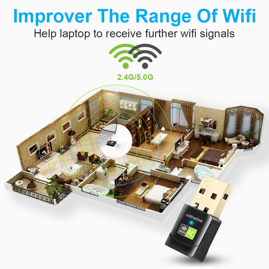 Adaptador USB WiFi Inalámbrico de Alta Velocidad - Image 10
