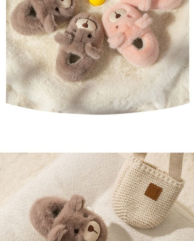 Pantuflas de Algodón Cálidas con Talón Reforzado para Niños y Niñas - Image 23