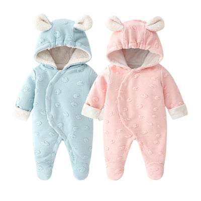 Pijama Enterizo Bebé Invierno con Pie Doble Capa y Forro Polar - Image 9