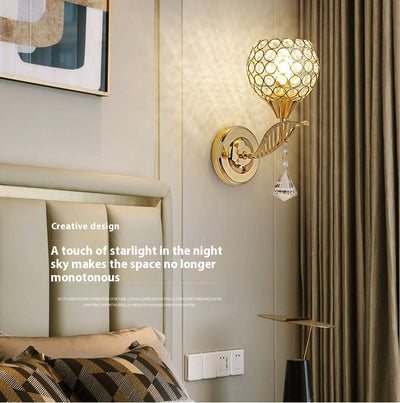 Lámpara de Pared LED Cristal Diseño Minimalista para Sala - Image 12
