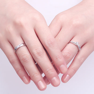 Anillo de Pareja Minimalista - Diseño Simple y Elegante - Image 3
