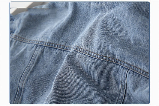 Chaqueta Denim con Forro de Cashmere para Niños - Image 11