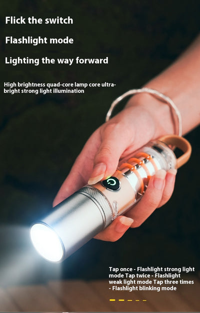 Linterna LED Potente Dual con Gancho - Luz Multifuncional - Image 12
