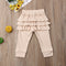 Leggings Deportivos Niña con Encaje Elegante