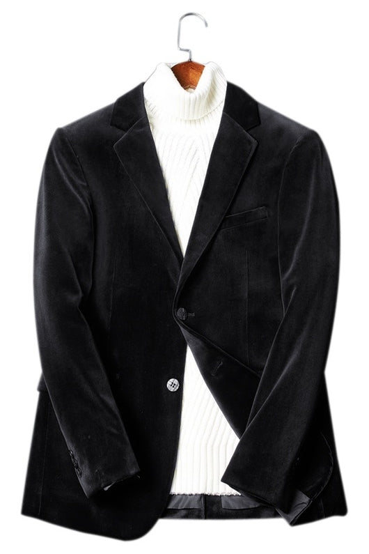Saco de Terciopelo Slim Fit para Hombre - Image 6