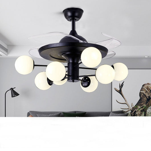 Ventilador de Techo Nórdico con Luz LED y Control Remoto - Image 16