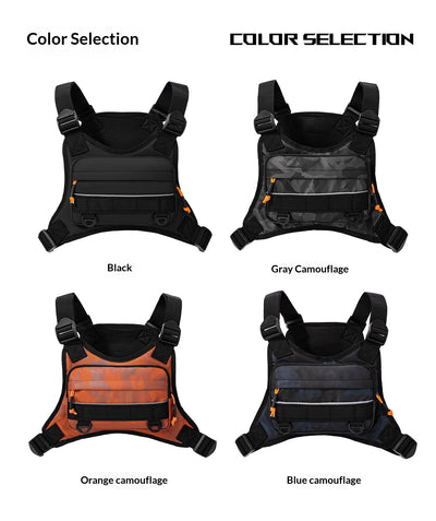 Chaleco Funcional Deportivo con Bolsillos y Mochila Integrada para Viajes - Image 12