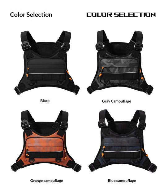 Chaleco Funcional Deportivo con Bolsillos y Mochila Integrada para Viajes - Image 12