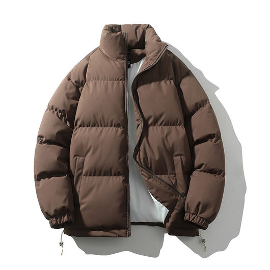 Chaqueta Acolchada de Plumas para Hombre con Cuello Alto - Image 15