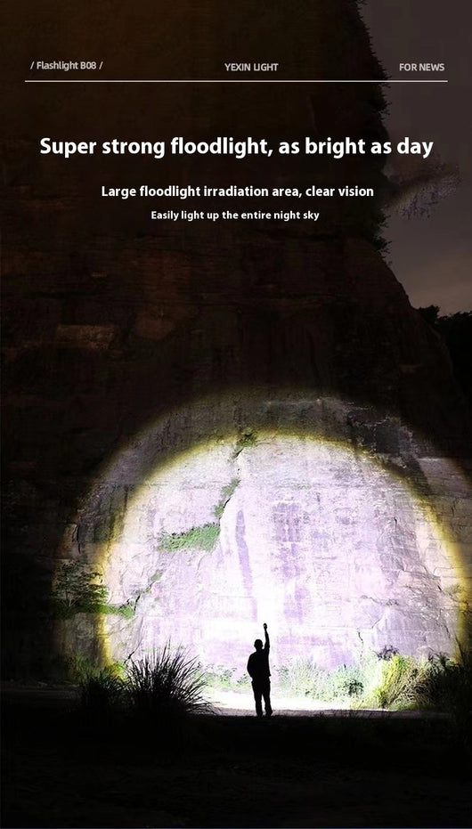 Linterna LED Recargable Profesional con Zoom Telescópico y Alcance Extendido - Image 18