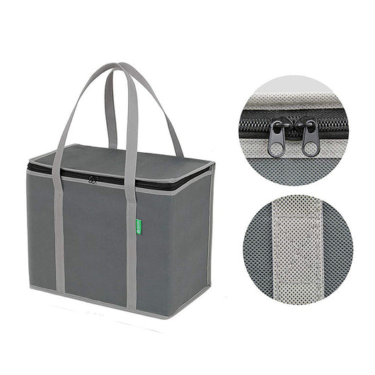Bolsa Térmica Plegable con Aislamiento de Aluminio para Comidas y Picnic - Image 4