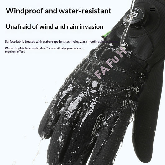Guantes Térmicos para Ciclismo en Invierno - Image 3