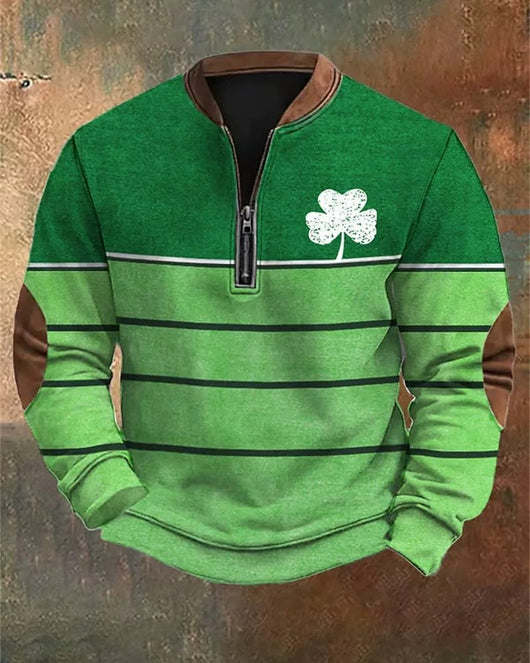 Sudadera con Cierre Estampado 3D Digital para Hombre - Primavera y Otoño - Image 10