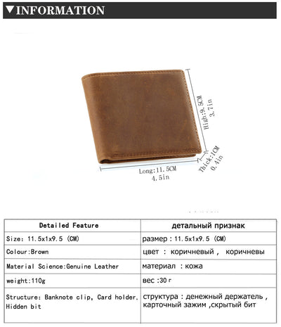 Billetera Delgada de Cuero para Hombre - Diseño Minimalista y Elegante - Image 5