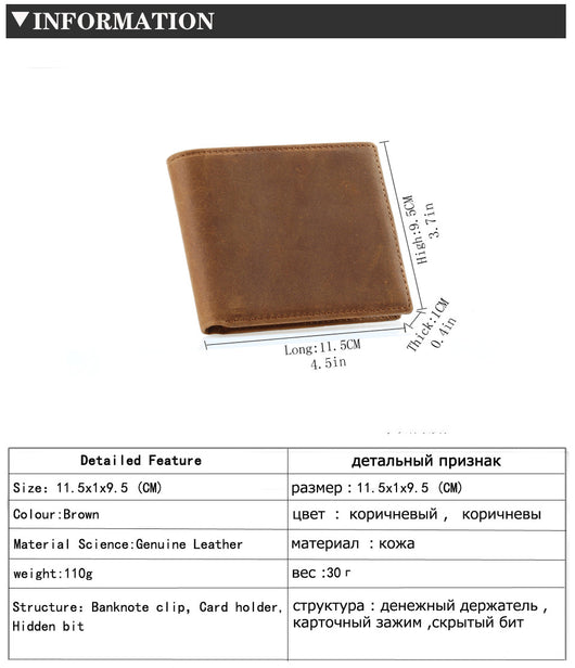 Billetera Delgada de Cuero para Hombre - Diseño Minimalista y Elegante - Image 5