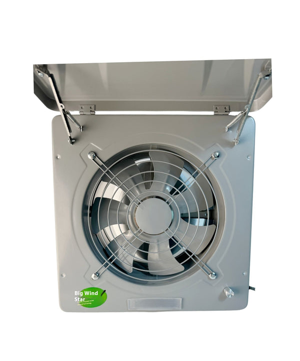 Extractor de Aire Cocina Compacto con Protección Antimoscos