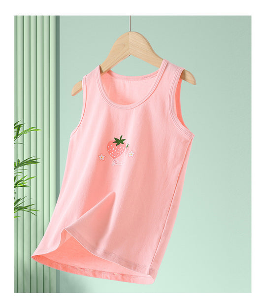 Pijama Infantil de Algodón sin Mangas para Verano - Image 13