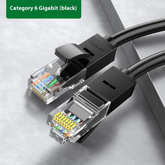 Cable de Red Gigabit Categoría 6 Verde de Alto Rendimiento