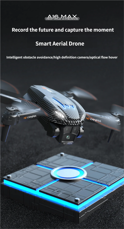 Dron Profesional de Triple Cámara para Fotografía Aérea - Image 8