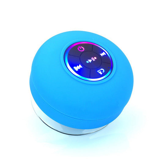 Parlante Bluetooth Impermeable con Ventosa Potente y Luces LED - Image 3
