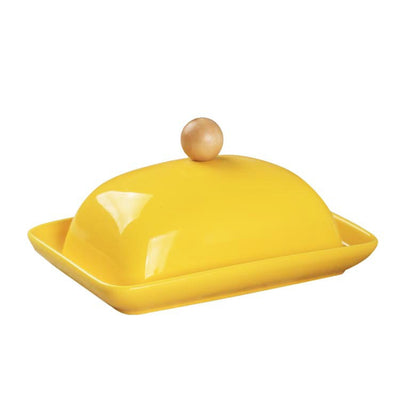 Mantequillera de Cerámica Simple con Tapa - Image 13