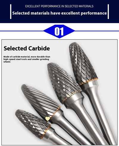 Fresa de Tungsteno F para Grabado, Fresado y Desbaste de Precisión - Image 15