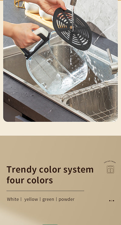 Freidora de Aire Eléctrica Grande con Convección y Ventana Visualización - Cocina sin Aceite - Image 15