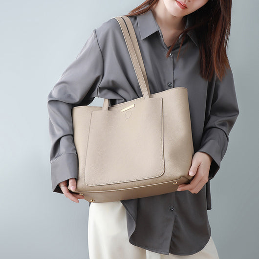 Bolso de Cuero Genuino para Mujer con Gran Capacidad - Image 5