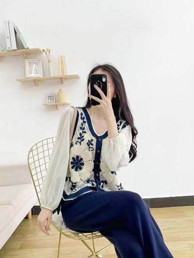 Cardigan de Punto Fino Diseño Relajado para Mujer - Image 5