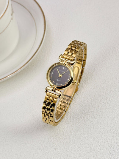 Reloj Dorado para Mujer Estilo Vintage con Pulsera de Acero - Image 22