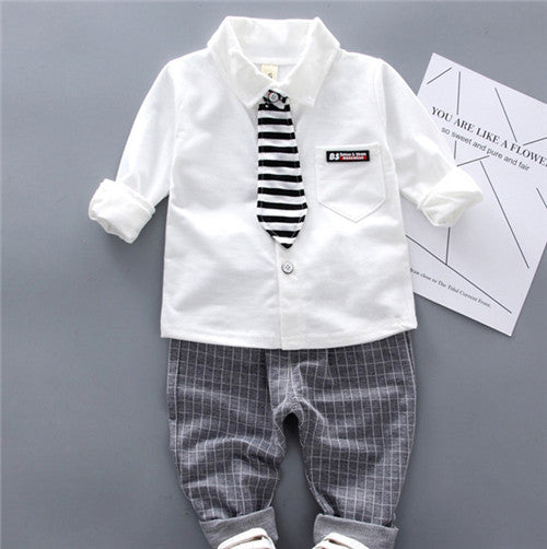 Conjunto de Camisa Vaquera Infantil de Dos Piezas