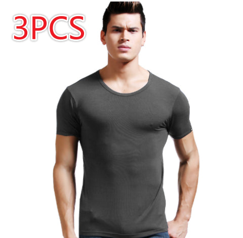 Camiseta Slim Fit de Algodón Texturizado para Hombre - Image 15
