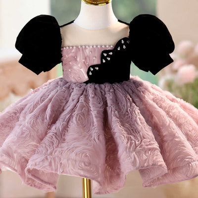 Vestido Formal Elegante para Niña - Colección Piano Performance