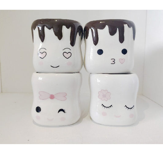 Taza de Cerámica Marshmallow - Expresión de Estilo