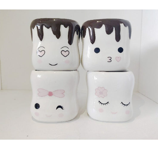 Taza de Cerámica Marshmallow - Expresión de Estilo