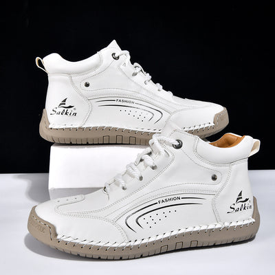 Zapatos de Moda Talla Grande para Hombre con Suela Cosida a Mano - Image 18