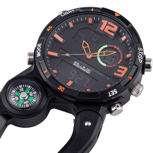Reloj de Montaña Multifuncional con Brújula y Pantalla Redonda - Image 18