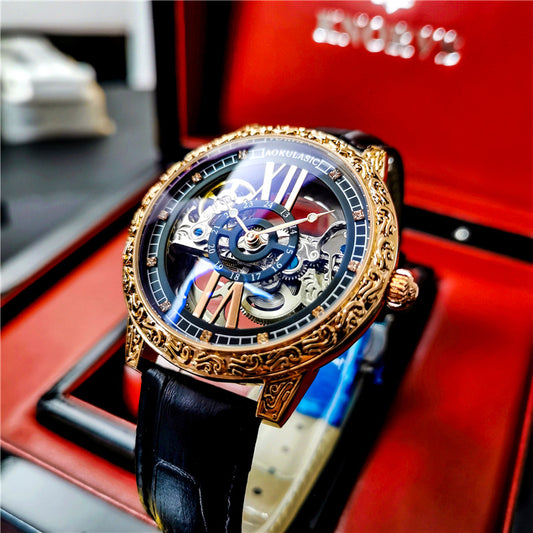 Reloj Automático de Lujo para Hombre con Tourbillon Hueco - Image 2
