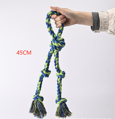 Juguete de Cuerda para Perros Grandes - Nudo Resistente para Tirar y Limpiar Dientes - Image 14