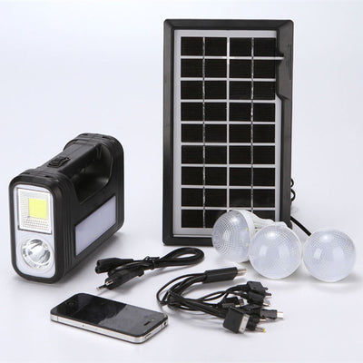 Proyector Solar Portátil USB Impermeable para Exteriores