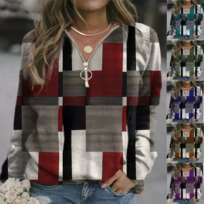 Suéteres Cuadriculados y Chaquetas Fleece para Mujer
