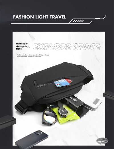 Bolsa Crossbody Deportiva para Hombre con Gran Capacidad - Image 16