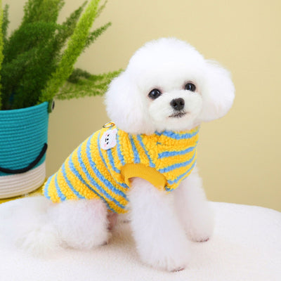 Playera Térmica a Rayas para Mascotas con Oso - Image 16