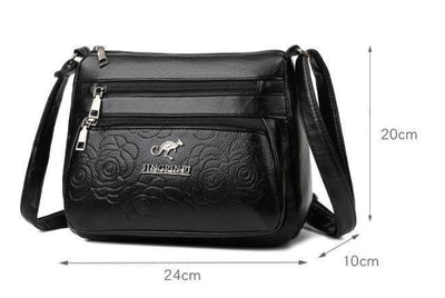 Bolsa Mensajera Clásica para Mujer Madura - Estilo Elegante y Funcional - Image 6