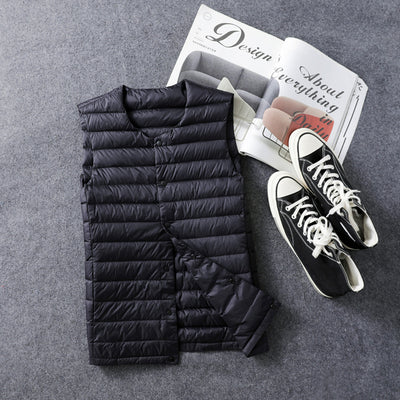 Chaleco Ligero sin Cuello para Otoño e Invierno - Image 6