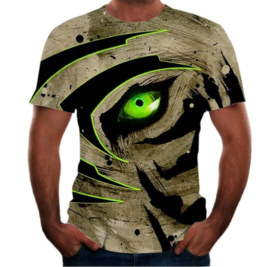 Playera 3D con Estampado Animal para Hombre - Image 2